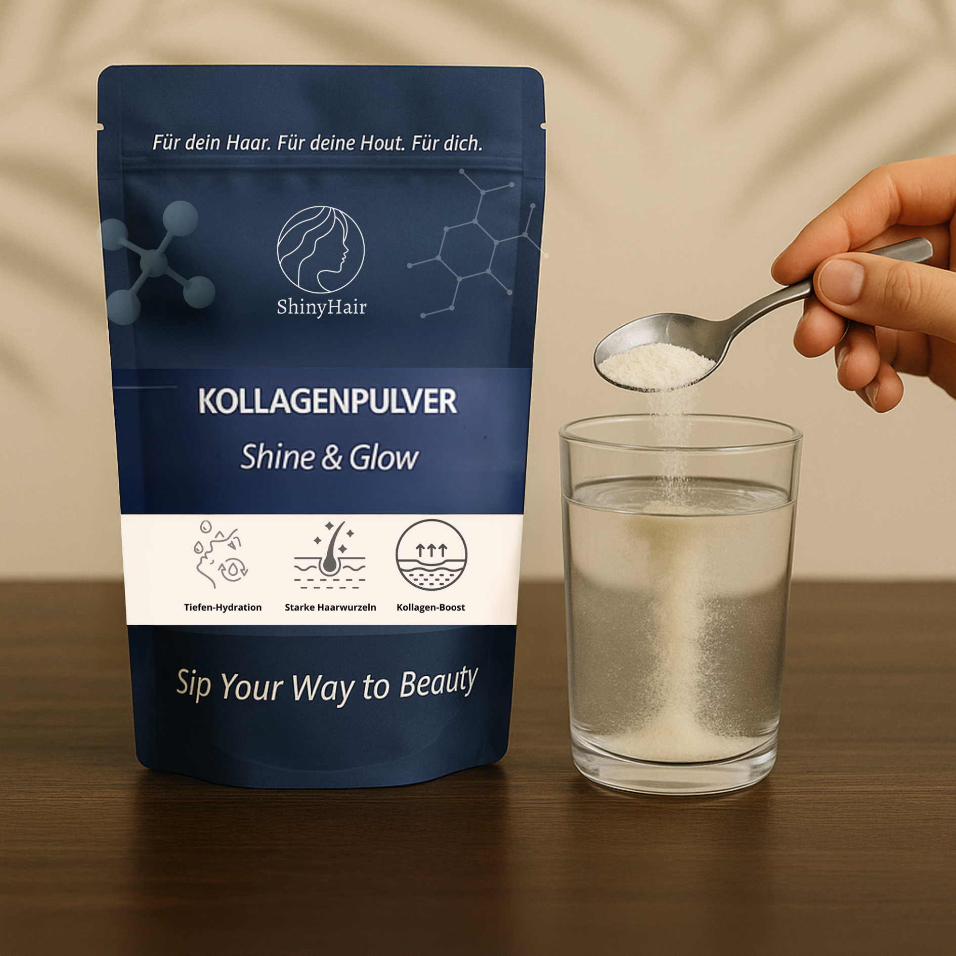 ShinyHair Premium Kollagenpulver