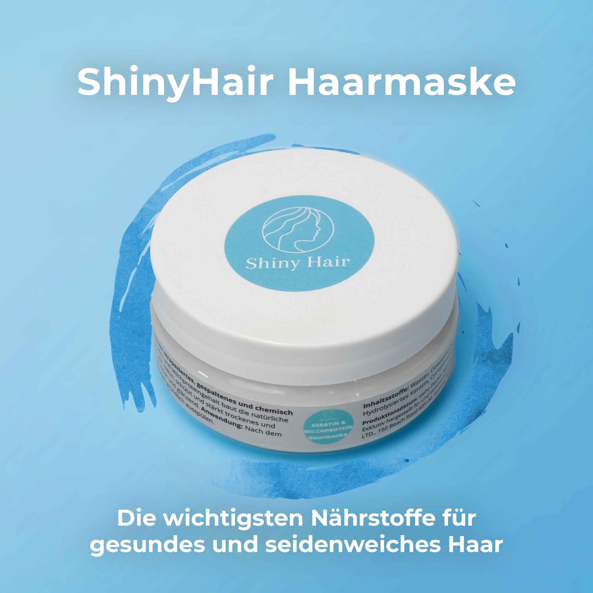 ShinyHair Haarmaske | Das Original - gesunde, glänzende Haare mit einer Anwendung